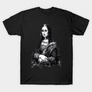 Psychedelic Mona Lisa T-Shirt